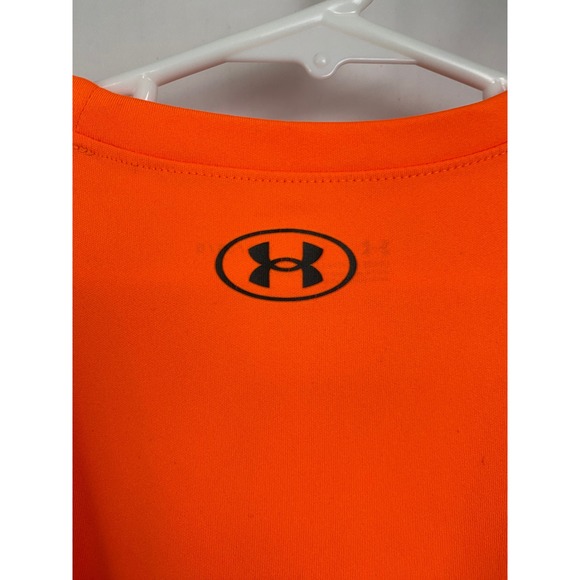 Under Armour Project Rock Youth Large‎ YLG Orange Bull Logo Graphic Tee - Picture 6 of 6